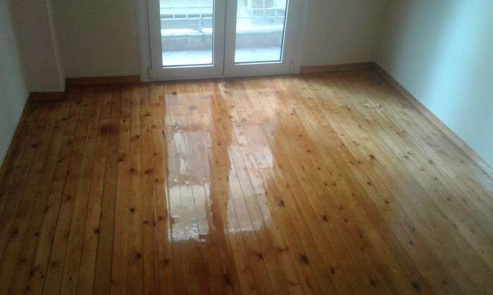 Ηρακλής Στρατής - επισκευή ξύλινα πατώματα